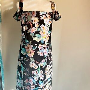 Floral Off-Shoulder Dress